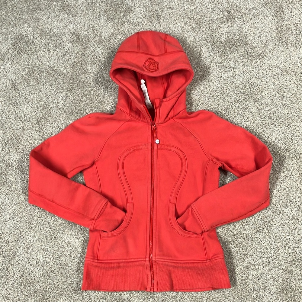 Lululemon full zip scuba hoodie
